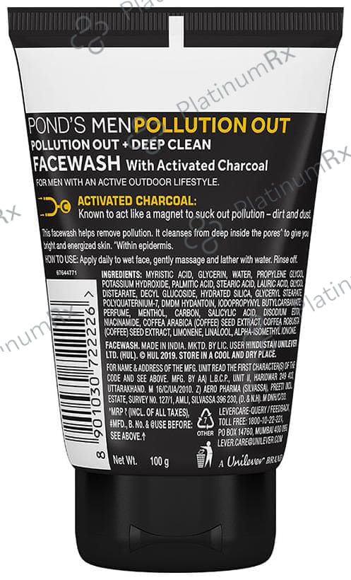 Pond's Men Pollution Out Face Wash
