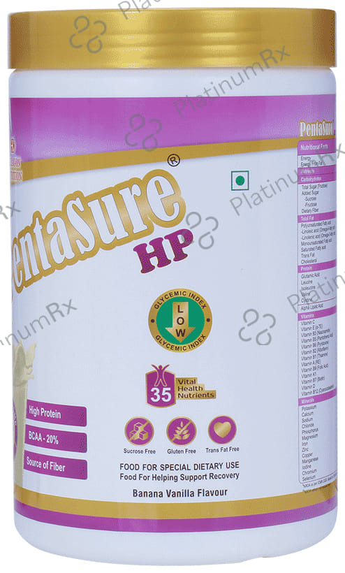 Pentasure HP Banana Vanilla Flavour Powder 1kg