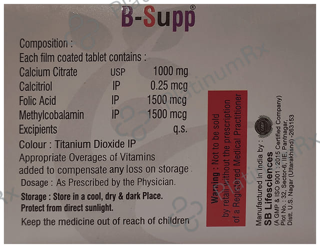 B-Supp Tablet