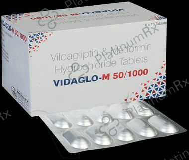 Vidaglo M 50/1000mg Tablet 10s