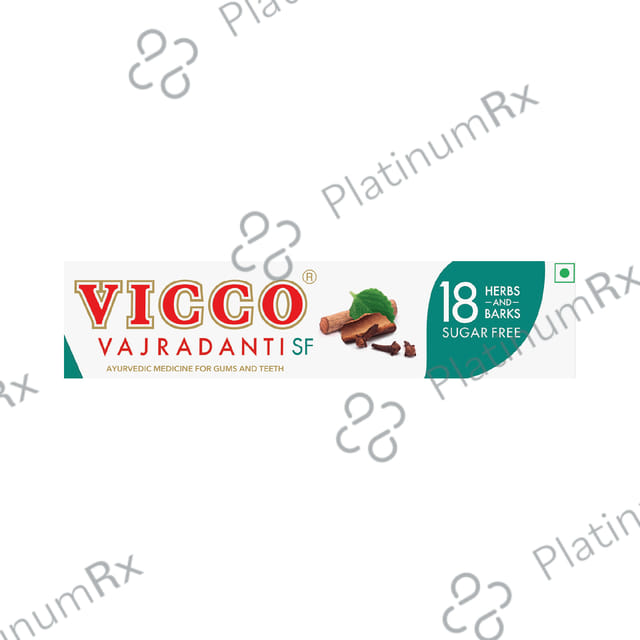 Vicco Vajradanti Ayurvedic Medicine for Healthy Gums and Teeth - Sugar Free