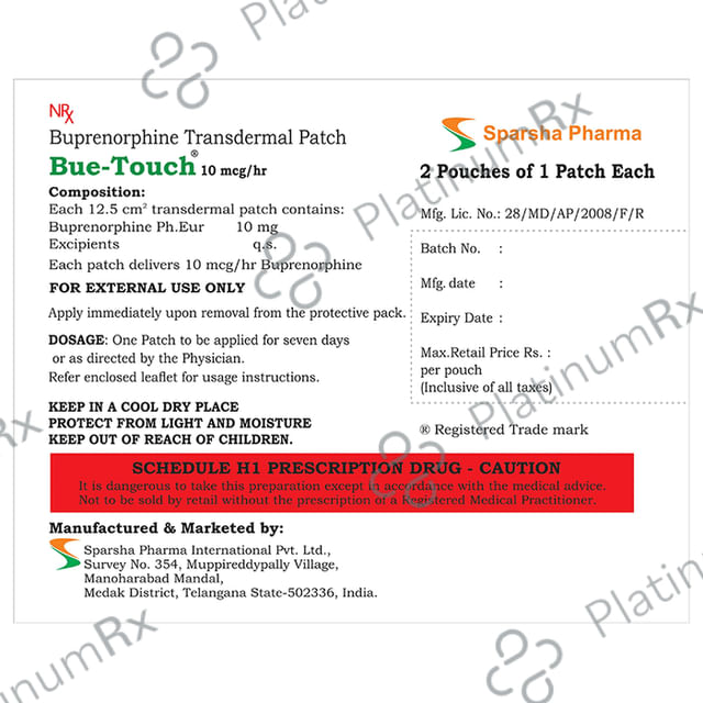 Bue Touch 10mg Patch