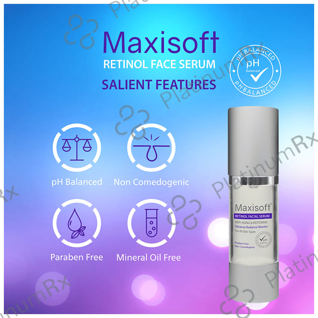 Maxisoft Retinol Face Serum (50ml Each) 1 Bottle