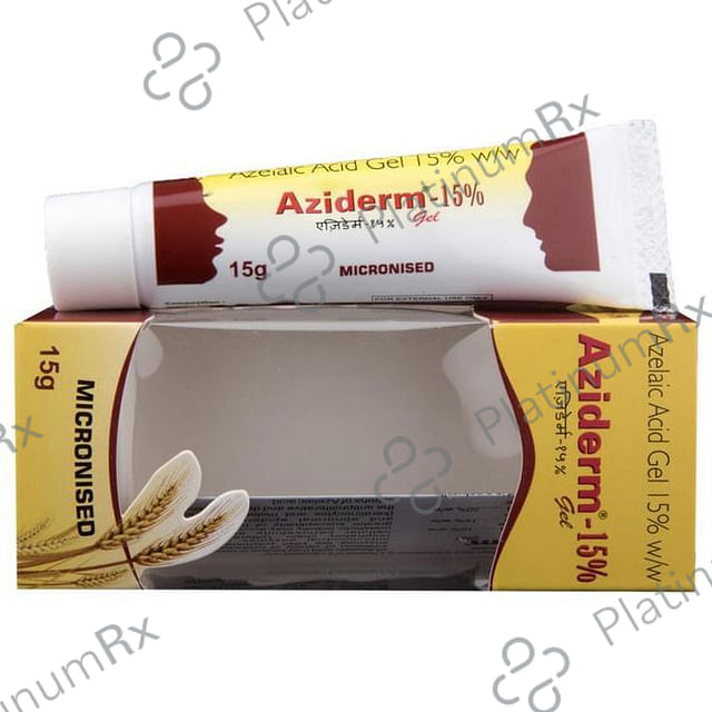 Aziderm 15% Gel 15gm