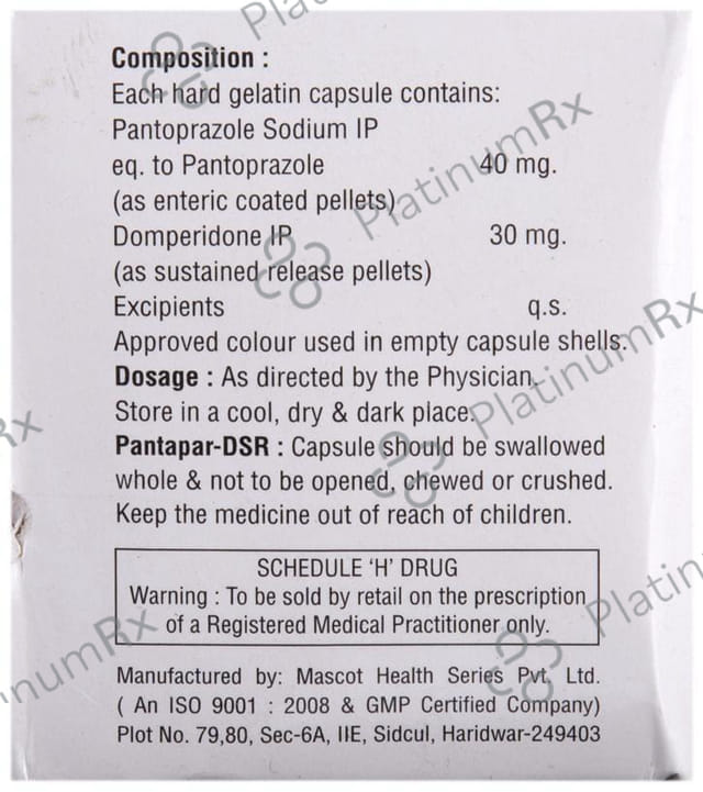 Pantapar-DSR Capsule