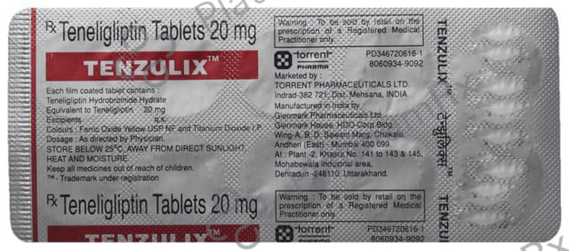 Tenzulix Tablet 10 Tablet