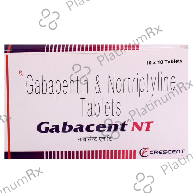 Gabacent NT 400 mg/10 mg Tablet