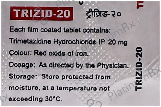 Trizid 20mg Tablet