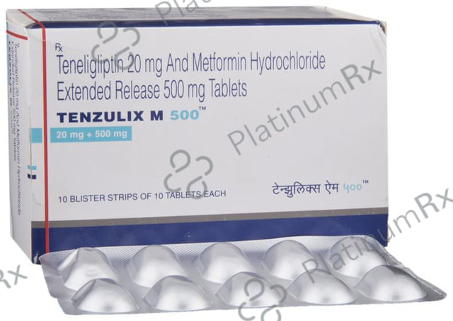 Tenzulix M 500 Tablet ER 10 Tablet ER
