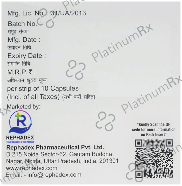 Rephan 30/40mg D Capsule PR 10s