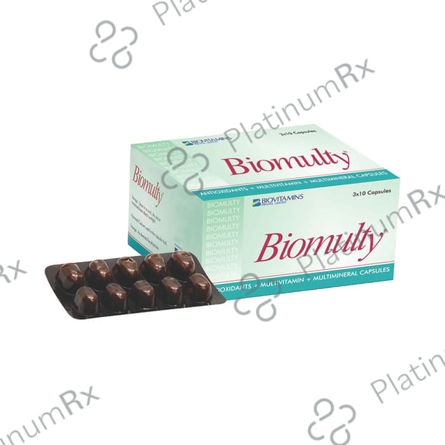 Biomulty Soft Gelatin Capsule 10 Soft Gelatin Capsule