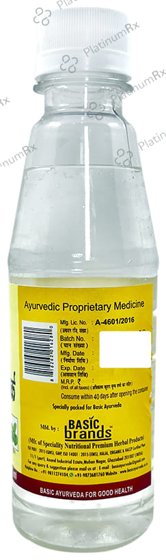 Basic Ayurveda Chaar Ark 225 ml