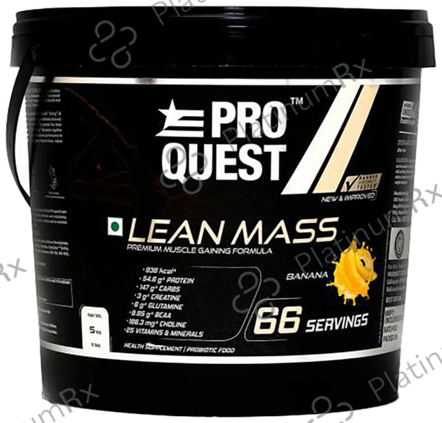 Pro Quest Lean Mass Powder Banana 5 kg