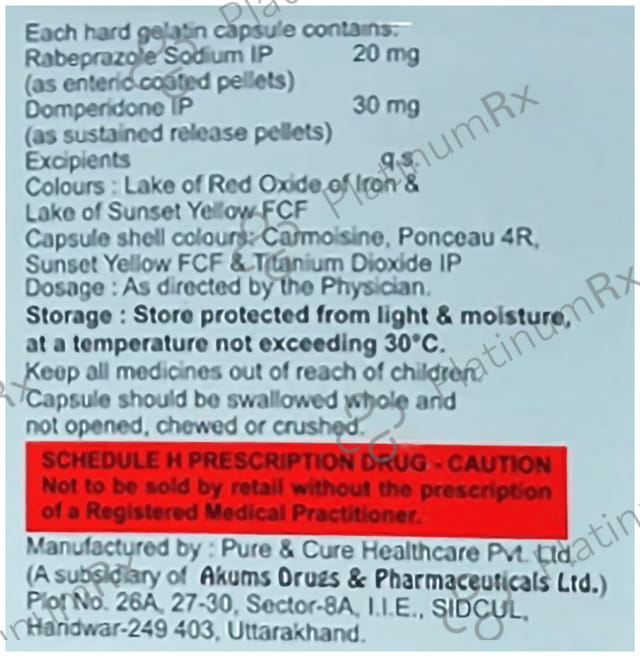 Erirab DSR 30/20mg Capsule 10s