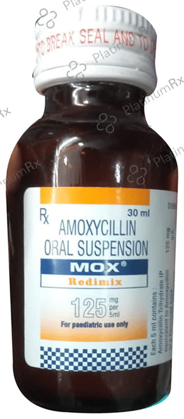 Mox Redimix 125mg Oral Suspension 30ml