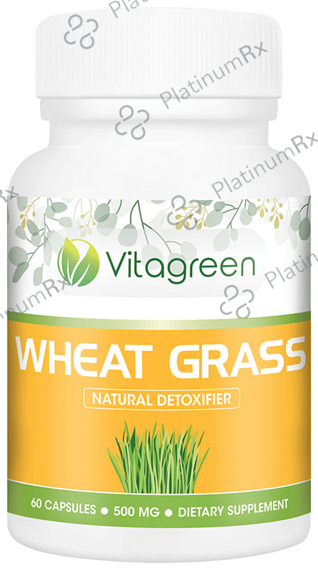 Vitagreen Wheat Grass 500mg Capsule