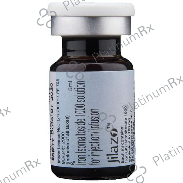 Jilazo 100mg Solution for Injection 5ml