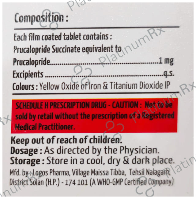 Pruclean 1mg Tablet 10s