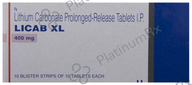 Licab XL 400mg Tablet PR 10s