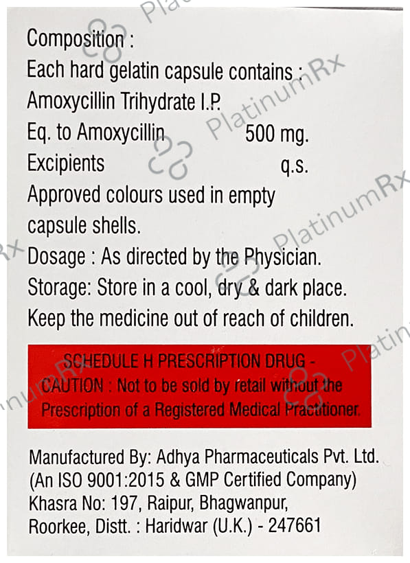 Grinednox 500mg Capsule 10s