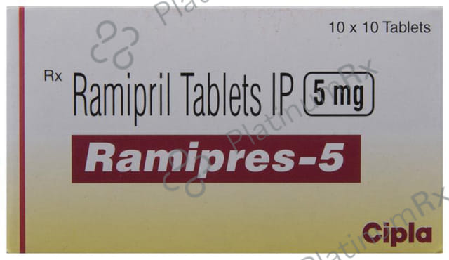Ramipres 5mg Tablet 10s