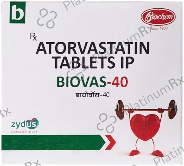 Biovas 40mg Tablet 10s