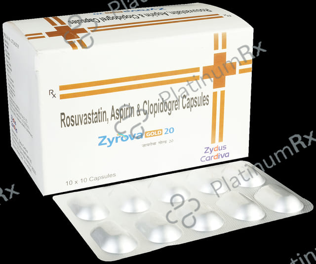 Zyrova Gold 20 Capsule 10s
