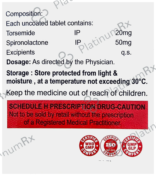 Torsalive Plus 20mg Tablet 10s