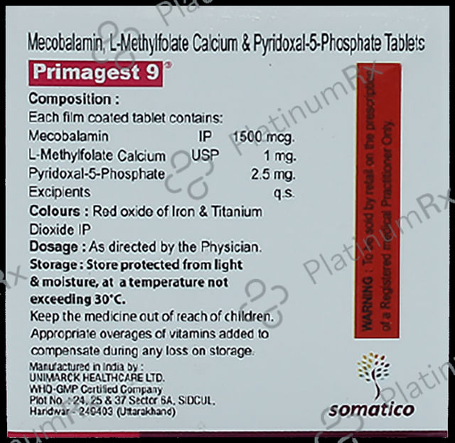 Primagest 9 Tablet