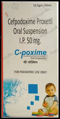 C Poxime 50mg Oral Suspension 30ml
