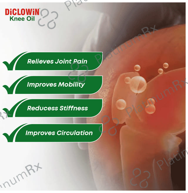 Diclowin Knee Oil 60ml