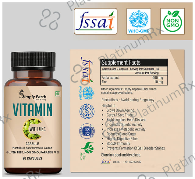 Simply Earth Vitamin C Capsule