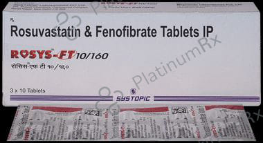 Rosys FT 10/160mg Tablet 10s