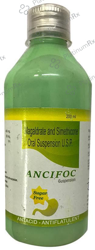 Ancifoc 60/400mg Oral Suspension Sugar Free 200ml