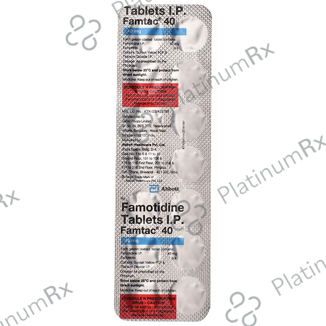 Famtac 40mg Soflet 14s