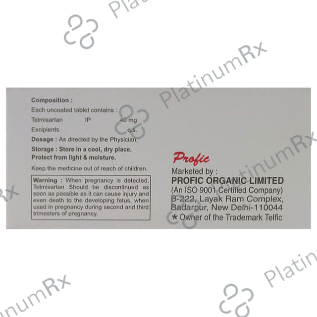 Telfic 40mg Tablet 10s