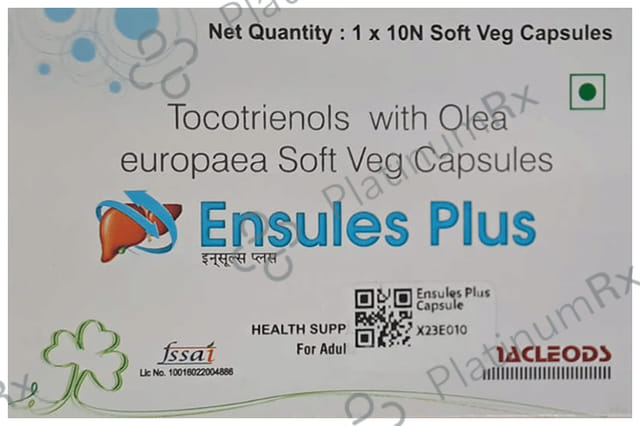 Ensules Plus 200mg Capsule 10s