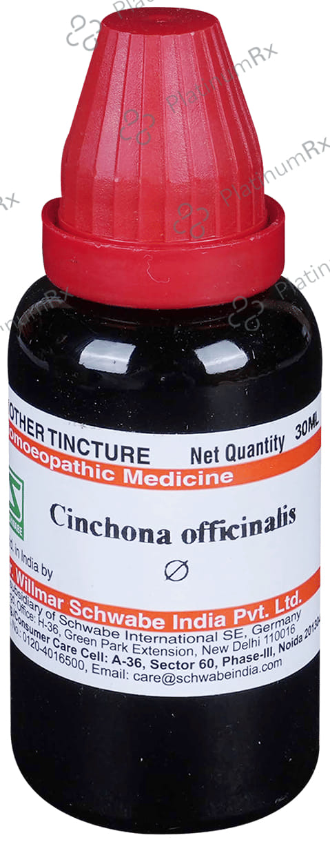 Dr Willmar Schwabe India Cinchona Officinalis Mother Tincture Q