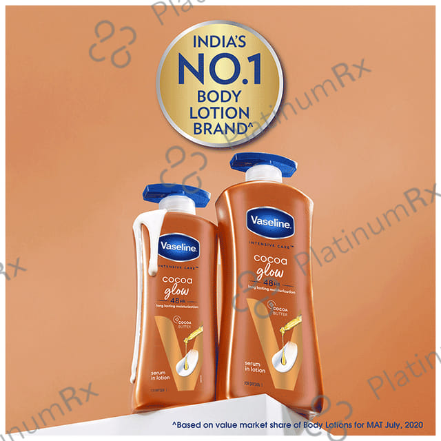 Vaseline Intensive Body Care Cocoa Glow Lotion 400 ml