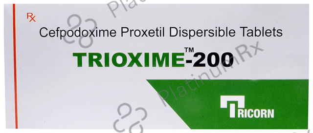 Trioxime 200 Tablet DT
