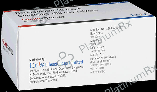 Gluxit S 10/100mg Tablet 10s