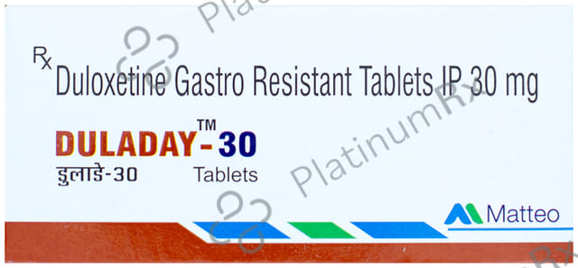 Duladay 30mg Tablet 10s