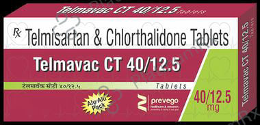 Telmavac CT 40/12.5 Tablet