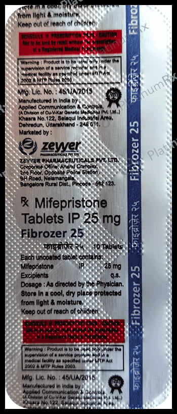 Fibrozer 25 Tablet