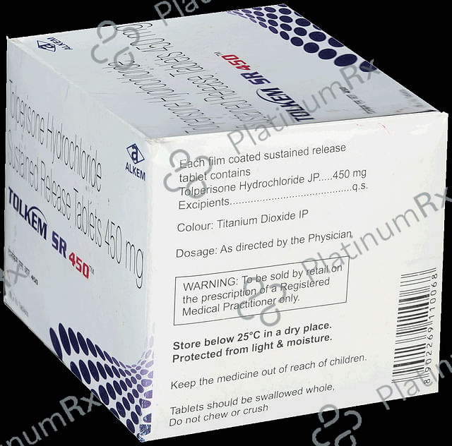 Tolkem SR 450mg Tablet 10s