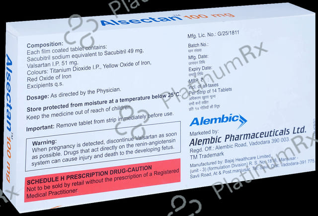 Alsectan 49/51mg Tablet 14s