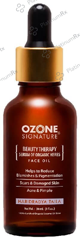 Ozone Signature Face Oil Haridradya Taila 30 ml