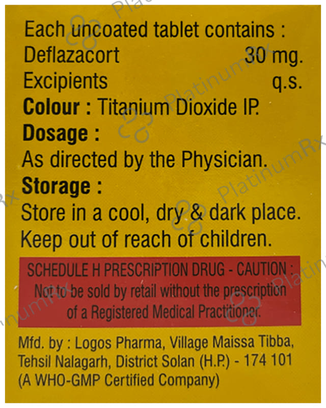 Defzorix 30mg Tablet
