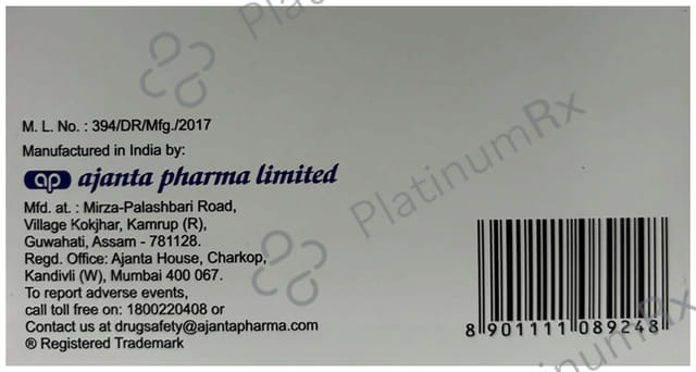 Met XL AMT 50/5/40mg Tablet ER 15s