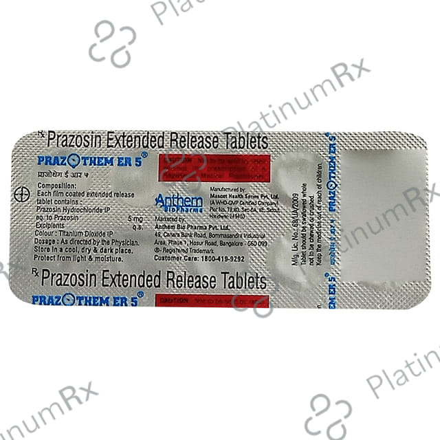 Prazothem ER 5 Tablet